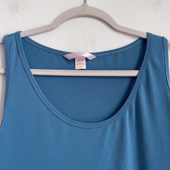 Victoria’s Secret stretch racerback cropped tank top sz L - Picture 2 of 6